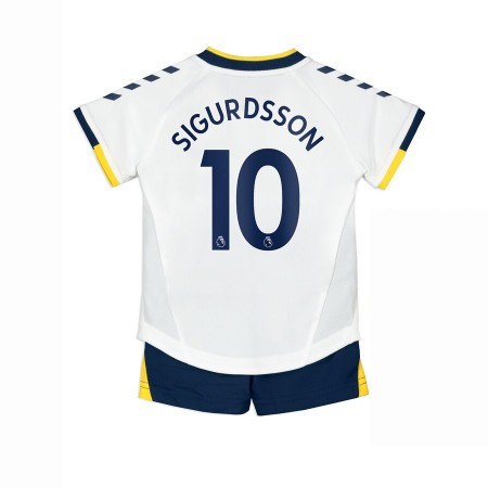 Billiga Fotbollströjor Everton Gylfi Sigurosson 10 Barn Tredje tröja 2021/22 Kortärmad
